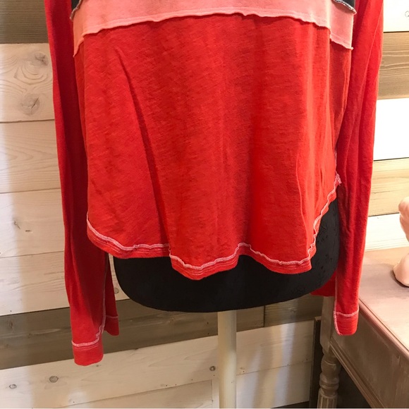 We the Free ⚜️ Orange Striped Insude Out Threading - Picture 10 of 12